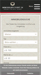 Mobile Screenshot of immobilienpoint24.de